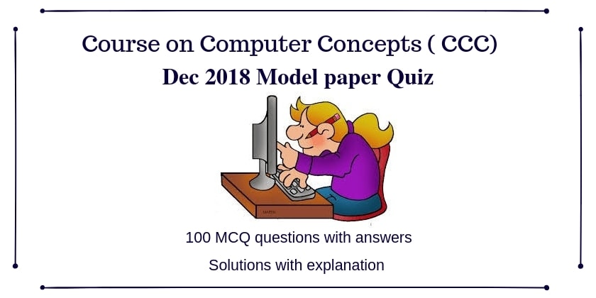 CCC Model Paper