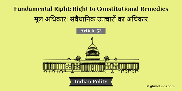 Right to Constitutional Remedies