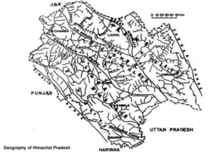 Himachal Pradesh Map