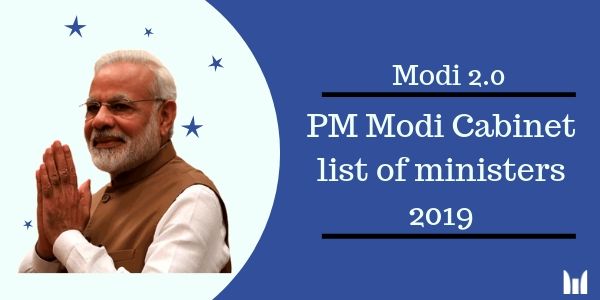 List Of Departments Of Modi Cabinet Ministers-2019