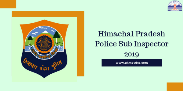 HP Police Sub Inspector 2019 Solved Paper