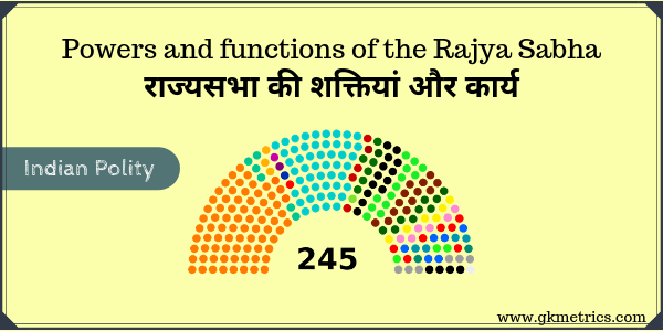 Powers and functions of the Rajya Sabha